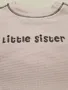 Бебешко боди Little sister, снимка 2