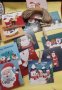 Коледни картички Коледна картичка за подаръци и адвент коледен календар