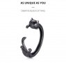 Сребърен пръстен черна котка Модел 024, снимка 1 - Пръстени - 40052842