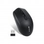 Мишка Mixie R520S, Безжична, Тиха, USB, 4D, Черен