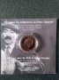 Медна възпоменателна монета 100 г. от рождението на Георги Парцалев, снимка 2
