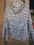 Пролетно-есенно яке GSUS от шушляк сиво каре с качулка размер S, снимка 2