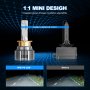 D2S/D2R LED xenon крушки, 70 W, 12000 LM, Canbus D-series, комплект, снимка 4