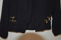 Елегантно тъмно синьо сако с четири декоративни ципа H&M, снимка 3