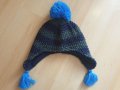 Плетена топла зимна шапка за момче, снимка 1 - Бебешки шапки - 26743812
