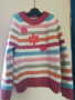 детски цветен  пуловер, снимка 2