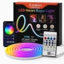 Интелигентна неонова Led лента - 5 метра, снимка 9