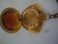 Стар дамски руски позлатен часовник за врата., снимка 3