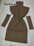Поло рокля с ръкавели, S/M, произведена в България Намалена цена!