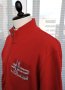 Napapijri Men's Red Long Sleeve Full Zipped Casual Track Jacket  - мъжко горнище размер L, снимка 5
