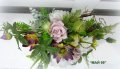 Екзотична икебана с рози и пасифлора, снимка 4