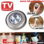Лепящи мини LED лампи - КОД 3LED , снимка 2