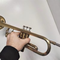 Holton Collegiate Bb Trumpet in Original Case /Made In USA/ Б-тромпет в оригинален куфар - готов , снимка 7 - Духови инструменти - 40181854