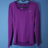 NIKE Dri-Fit Блуза/Дамска XS, снимка 1 - Блузи с дълъг ръкав и пуловери - 43178603