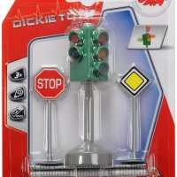 Комплект светофар със знаци Dickie Toys, снимка 1 - Коли, камиони, мотори, писти - 28503130