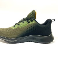 Мъжки маратонки в тъмно зелено, снимка 2 - Маратонки - 44043497