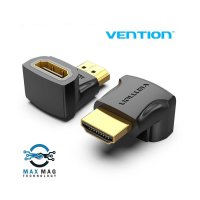 Адаптер HDMI прав ъгъл 90 градуса M/F - Vention-AIOB0, снимка 1 - Кабели и адаптери - 43022694