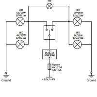 Реле за мигачи - скутер , АТВ , мотор за 6V и 12V LED ЛЕД 2 пина 2 крачета, снимка 4 - Части - 28109931