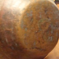 Антика Голям ръчно кован  над 100 год меден леген , снимка 5 - Антикварни и старинни предмети - 27480650