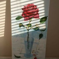 Рози, снимка 2 - Картини - 27635479