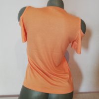 Блуза с изрязани рамене р-р S , снимка 9 - Тениски - 28895761