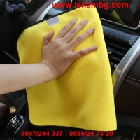 Дебела микрофибърна кърпа за кола - 2 размера 30х60 и 40х60см - код 2483 , снимка 6 - Аксесоари и консумативи - 28403202