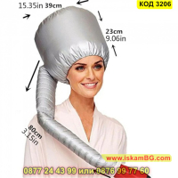 Шапка за сушене на коса и активираща действието на приложени маски и масла за коса - КОД 3206, снимка 10 - Продукти за коса - 44860456