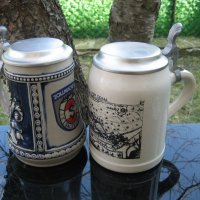 Старинни немски халби за бира , снимка 2 - Антикварни и старинни предмети - 36843271