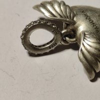 Сребърна висулка Пандора, снимка 4 - Колиета, медальони, синджири - 43481930