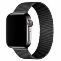 Нови Каишка Верижка за Watch Apple Milanese Loop 38мм 40mm 42mm  44mm 45mm  Неръждаема Стомана, снимка 4 - Смарт гривни - 39208849