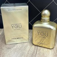 Emporio Armani Stronger With You Leather EDP 100ml, снимка 1 - Мъжки парфюми - 43453884