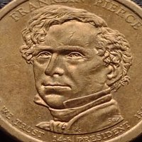 Възпоменателна монета FRANKLIN PIERCE 14 президент на САЩ (1853-1857) за КОЛЕКЦИЯ 38081, снимка 8 - Нумизматика и бонистика - 40764487