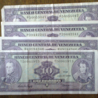 Банкноти - Венецуела, снимка 4 - Нумизматика и бонистика - 44900417
