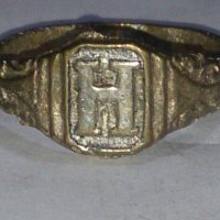 Старинен пръстен сачан ръчна изработка - 66671, снимка 1 - Антикварни и старинни предмети - 29011822