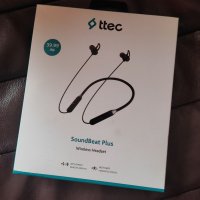 Безжични слушалки Ttec Soundbeat Plus Black НОВИ, снимка 1 - Безжични слушалки - 40044921