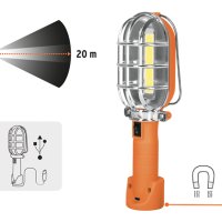 Лампа акумулаторна магнитна LED Truper/15143, снимка 1 - Други инструменти - 43005530