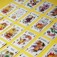  Парти игра с водоустойчиви карти Огненият пръстен, снимка 7 - Настолни игри - 43441795