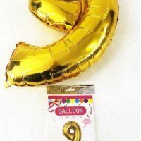 Златен балон цифра 26" голям, снимка 10 - Други стоки за дома - 28054017