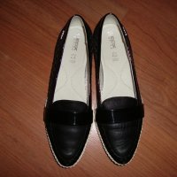 Geox Respira Mocassins - естествена кожа балеринки/мокасини, снимка 2 - Дамски елегантни обувки - 26996539