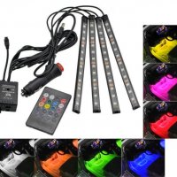 RGB LED подсветка Осветление за интериор, реагираща на музика, снимка 1 - Аксесоари и консумативи - 36745242