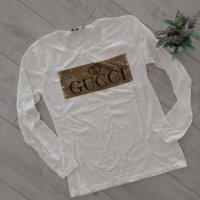 Разпродажба Нова бяла блузка дълъг ръкав, снимка 1 - Блузи с дълъг ръкав и пуловери - 40349590