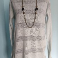 Летен памучен пуловер тип туника "Vero Moda" Denim / унисайз, хипоалергична материя , снимка 2 - Туники - 36901639