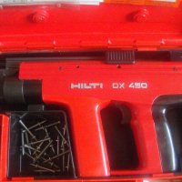 HILTI DX650 / HILTI DX450-Пистолет Бърз Директен Монтаж Хилти В Бетон-Оригинален-Лихтенщайн, снимка 6 - Други инструменти - 37370392