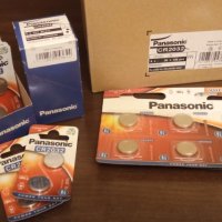 Литиева батерия Panasonic Lithium CR2032, 2032, DL2032 3V , снимка 1 - Друга електроника - 43765740