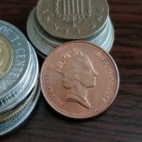 Монета - Великобритания - 1 пени | 1994г., снимка 2 - Нумизматика и бонистика - 35189765