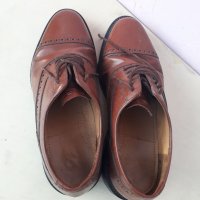 Мъжки кожени обувки, 43 номер , снимка 4 - Официални обувки - 38615918