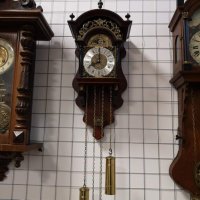 Механичен Нидерландски часовник за стена, снимка 4 - Стенни часовници - 33060850