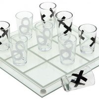 Морски шах с шотове - стъкло, снимка 4 - Шах и табла - 28016366