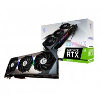 MSI GeForce RTX 3090 Ti Suprim X 24G, 24576 MB GDDR6X, снимка 1 - Видеокарти - 36594801