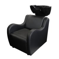 Фризьорски пакет Leather - измивна колона, фризьорски стол и количка, снимка 2 - Друго оборудване - 33184404